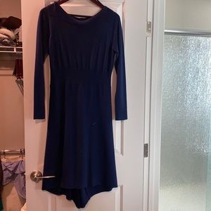Navy sweater dress Ann Taylor